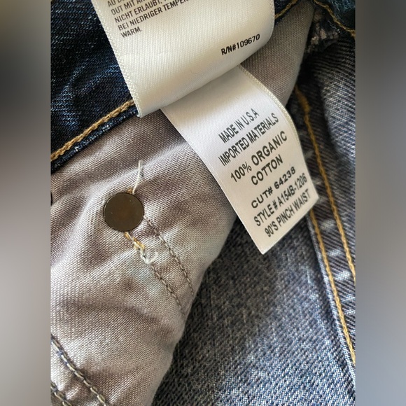 Agolde 90s Pinch Waist Straight Leg Jeans in Portrait - Picture 6 of 6